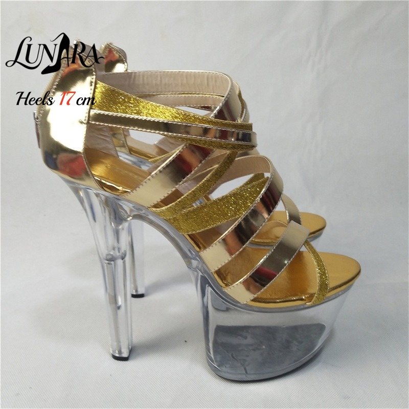 รองเท้าส้นสูงแบบเปิดนิ้วเท้าสี - Sandal Strappy Heeled บทวิจารณ์และราคา