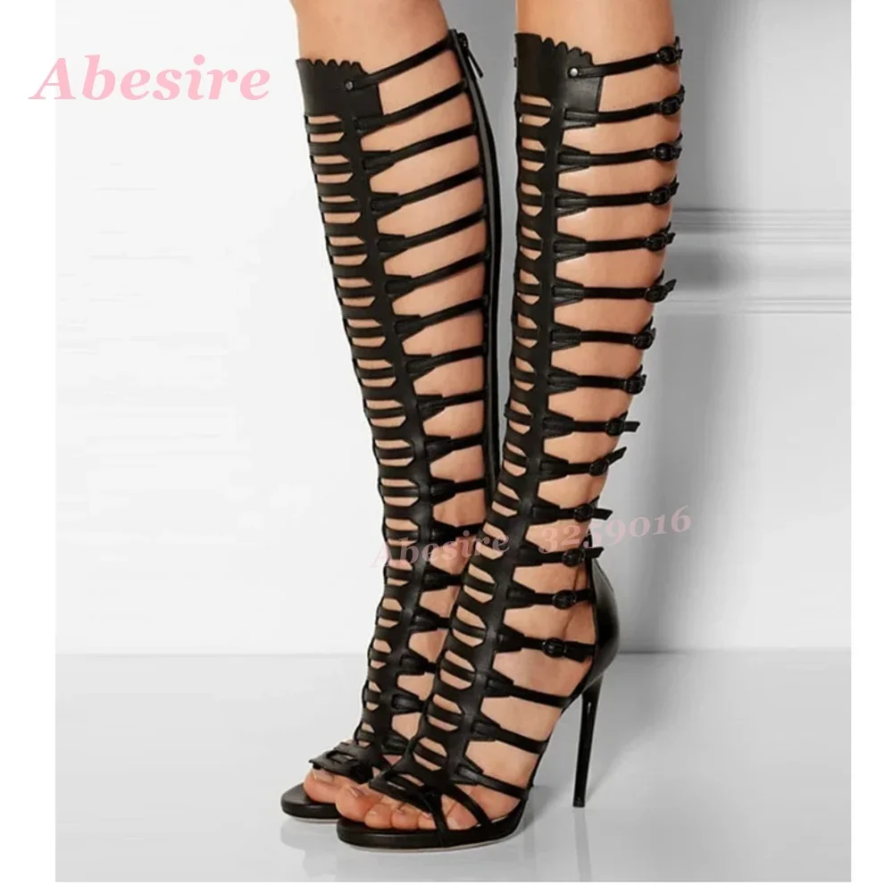 รองเท้าส้นสูงแบบเปิดนิ้วเท้าปร - Sandal Strappy Heeled บทวิจารณ์และราคา